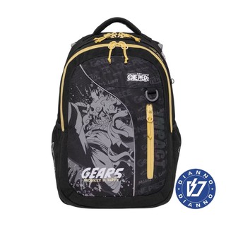 帝安諾 實體店面【IMPACT】怡寶 | ONE PIECE航海王五檔魯夫成長型護脊書包-黑色 IMPE302BK