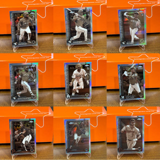 2025 Topps Chrome Baseball Sepia閃球員卡
