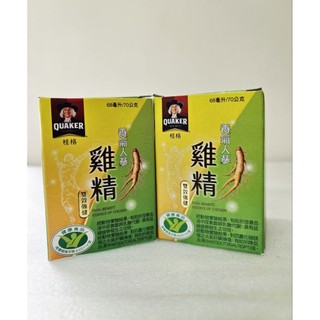 桂格 養氣人參 雞精 68ml 雙效滋補 雞精 QUAKER