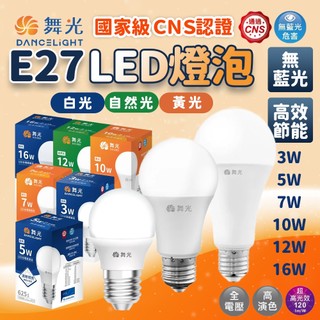 蝦幣10% 舞光 球泡燈 電燈泡 舞光燈泡 led燈泡 無藍光 e27 燈泡 13W 16W 全電壓 電燈 燈具