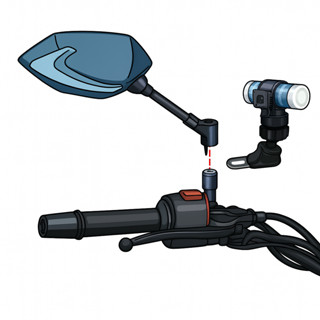 NECKER V3 V5行車紀錄器機車架摩托車支架 M797 M795 M777 M775 DB-1 PRO DB5