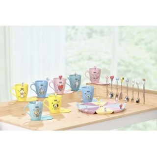 全聯 宇宙明星 BT21 Sweet好甜蜜三角盤公仔組 Perfect好完美攪拌匙馬克杯組 盲盒/單入隨機 全新未拆