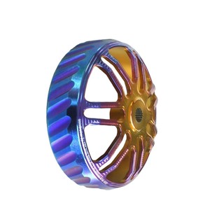 【MB機車兄弟】HONDA FORZA PGO TIGRA 黑POWER 大羊 輻射固定 鈦金黑鈦 斜溝碗公 離合器外蓋