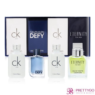 Calvin Klein CK男性小香禮盒[CK one 10mlX2+永恆10ml+無畏之心5ml]EDT-國際航空版