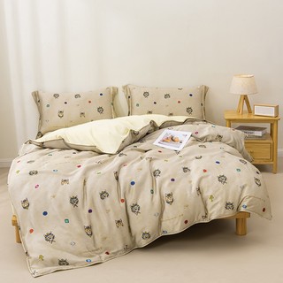《伯尼寢具》埃及貓貓 床包兩用被組 天絲60支 tencel 床包 膠原蛋白 100%萊賽爾纖維 天然防蟎 涼感透氣
