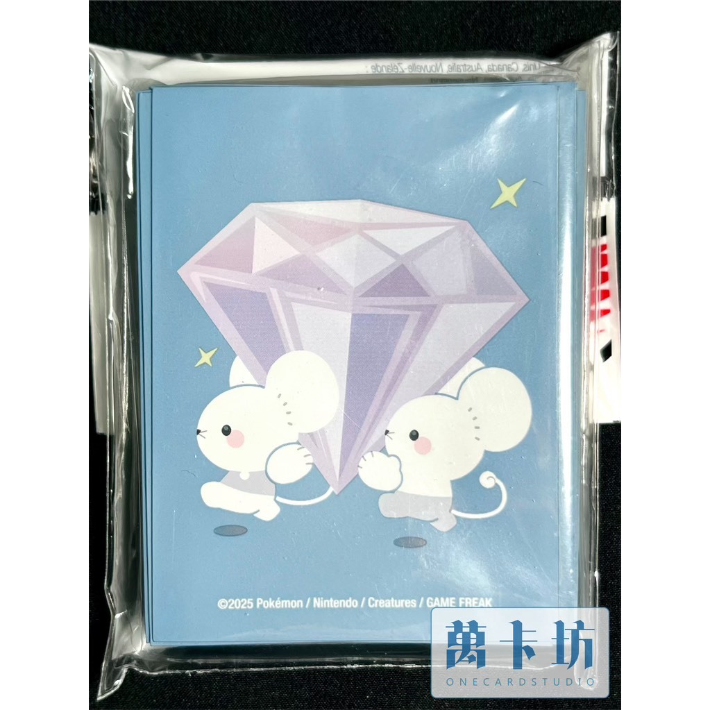 萬卡坊 / 寶可夢 PTCG 國際版 美版 一對鼠 一家鼠 卡套 造型卡套 65張 全新未拆封