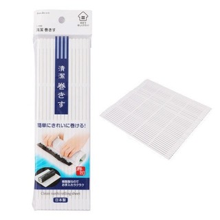 【日本 Sanada 】 壽司卷簾(白色) 壽司簾 花壽司卷 海苔壽司卷 料理用具 壽司卷 飯卷