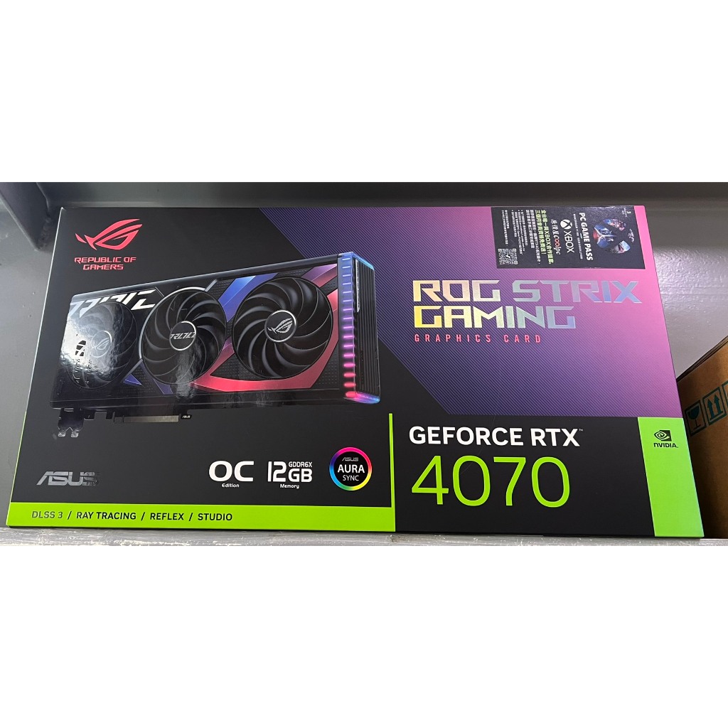 華碩 ROG Strix GeForce RTX 4070 12GB OC 二手