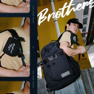 現貨 中信兄弟 主題日 K歌 奶茶色 手繪風手寫Brothers 後背包 兄弟象 零錢包