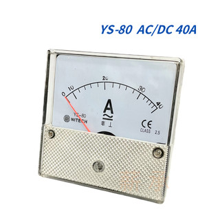 <電子發票> 現貨 NITECH YS-80 (YS-8) 電錶頭 AC/DC40A 優惠，交直流電流錶
