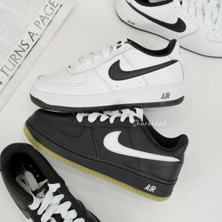 【Sharkhead】現貨 Nike Air Force 1 LV8 黑色 白色 焦糖底 HQ1911-001 100