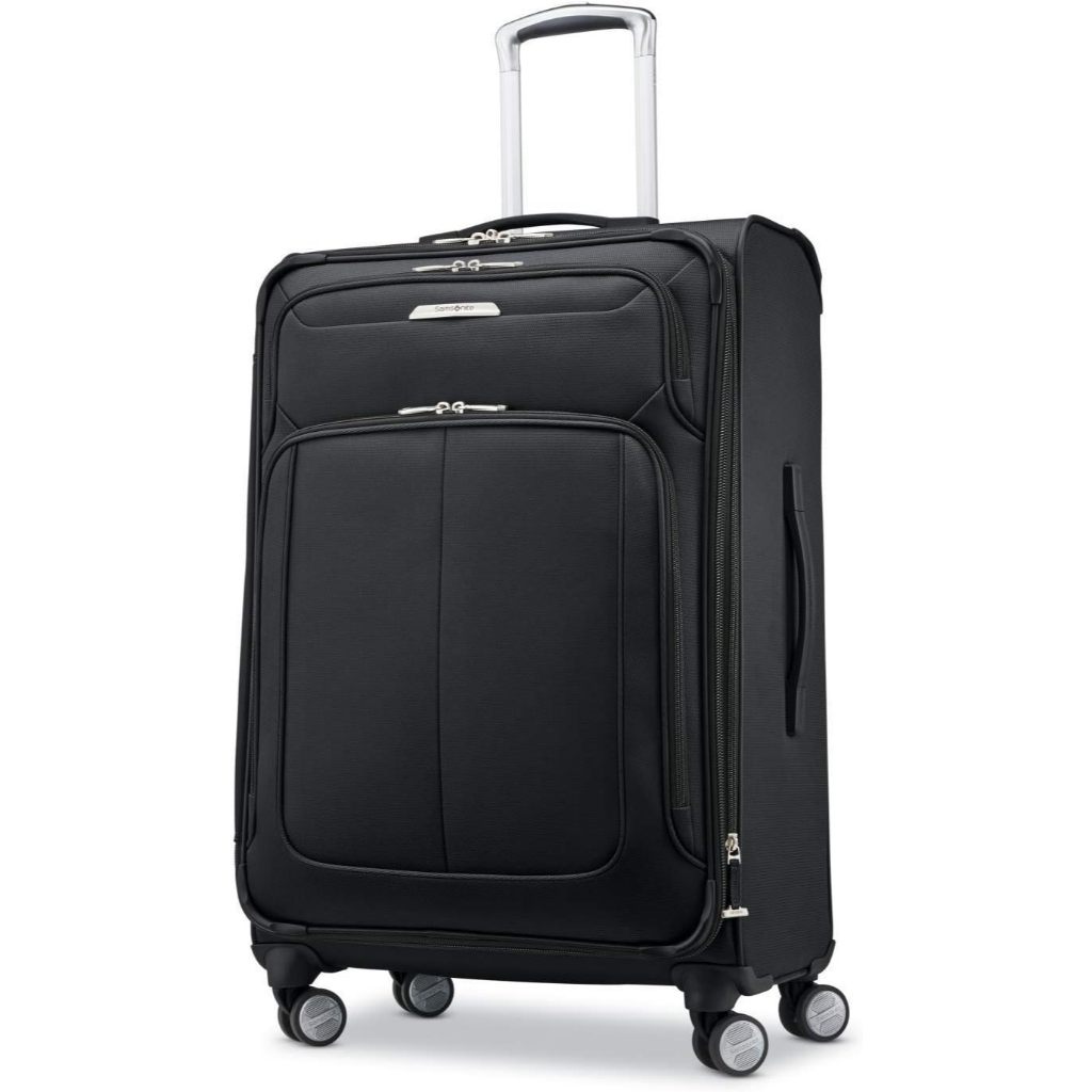 【二手九成新 美國買 帶回來】Samsonite 新秀麗 29吋 前開式上掀式拉鍊行李箱/布箱/旅行箱/軟殼 輕量可擴充