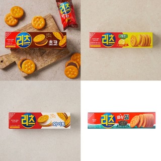 [現貨+預購]韓國 Ritz 巧克力/香草/檸檬/脆海苔 리츠 바삭김 夾心餅乾 巧克力 海苔餅乾 韓國零食 韓國代購