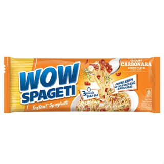 WOW Spageti Carbonara 即食義大利麵-奶油培根 88g