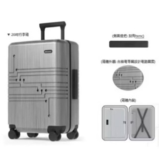 （現貨）臺積電×萬國通路 行李箱，登機箱 20吋
