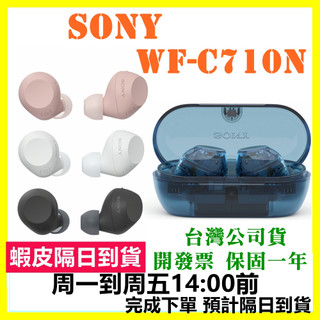 現貨快速出 公司貨 SONY WF-C710N C710N 藍牙耳機 降噪 無線耳機