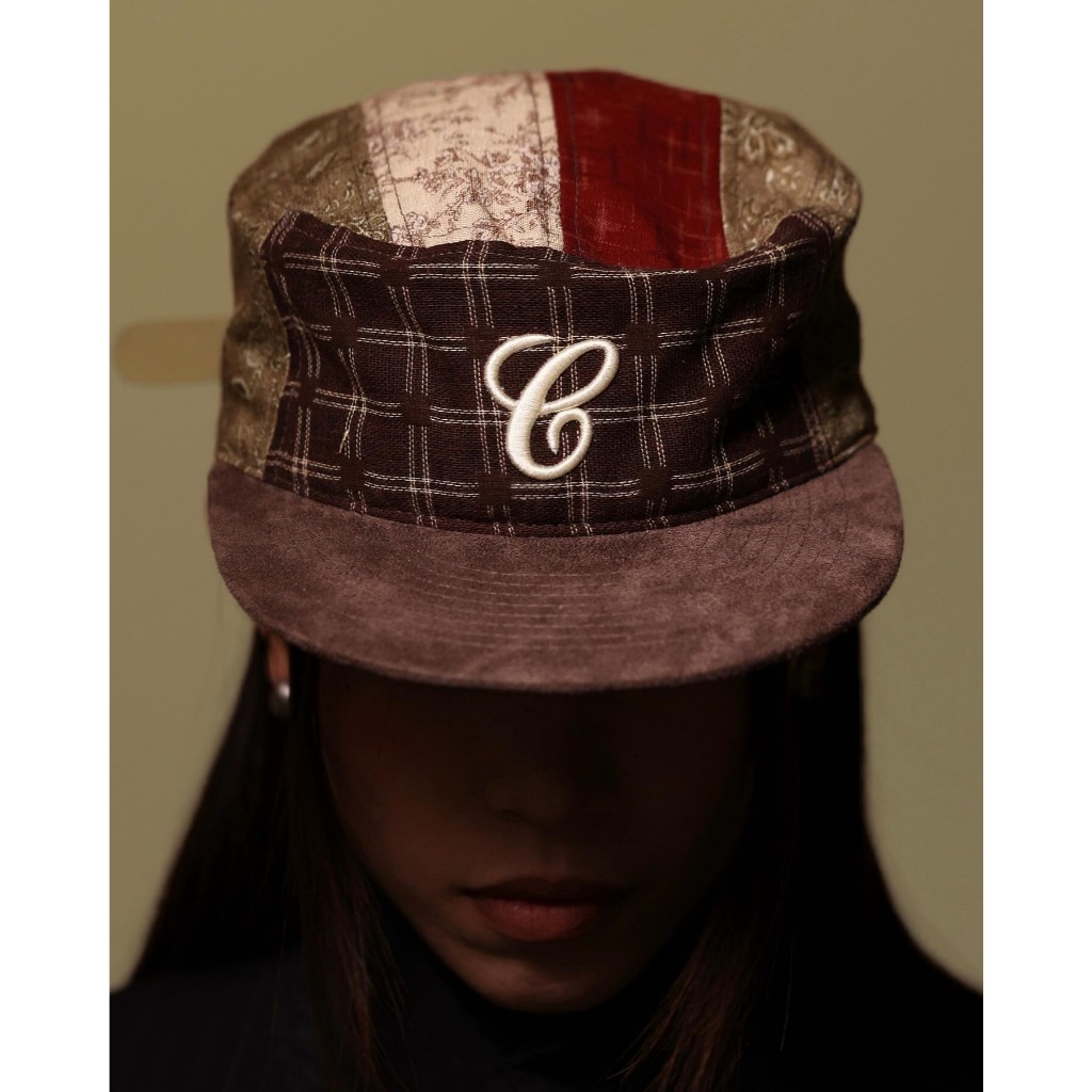 6crayon pillbox cap【Vintage patch】【即日発送◎ 6crayon cap