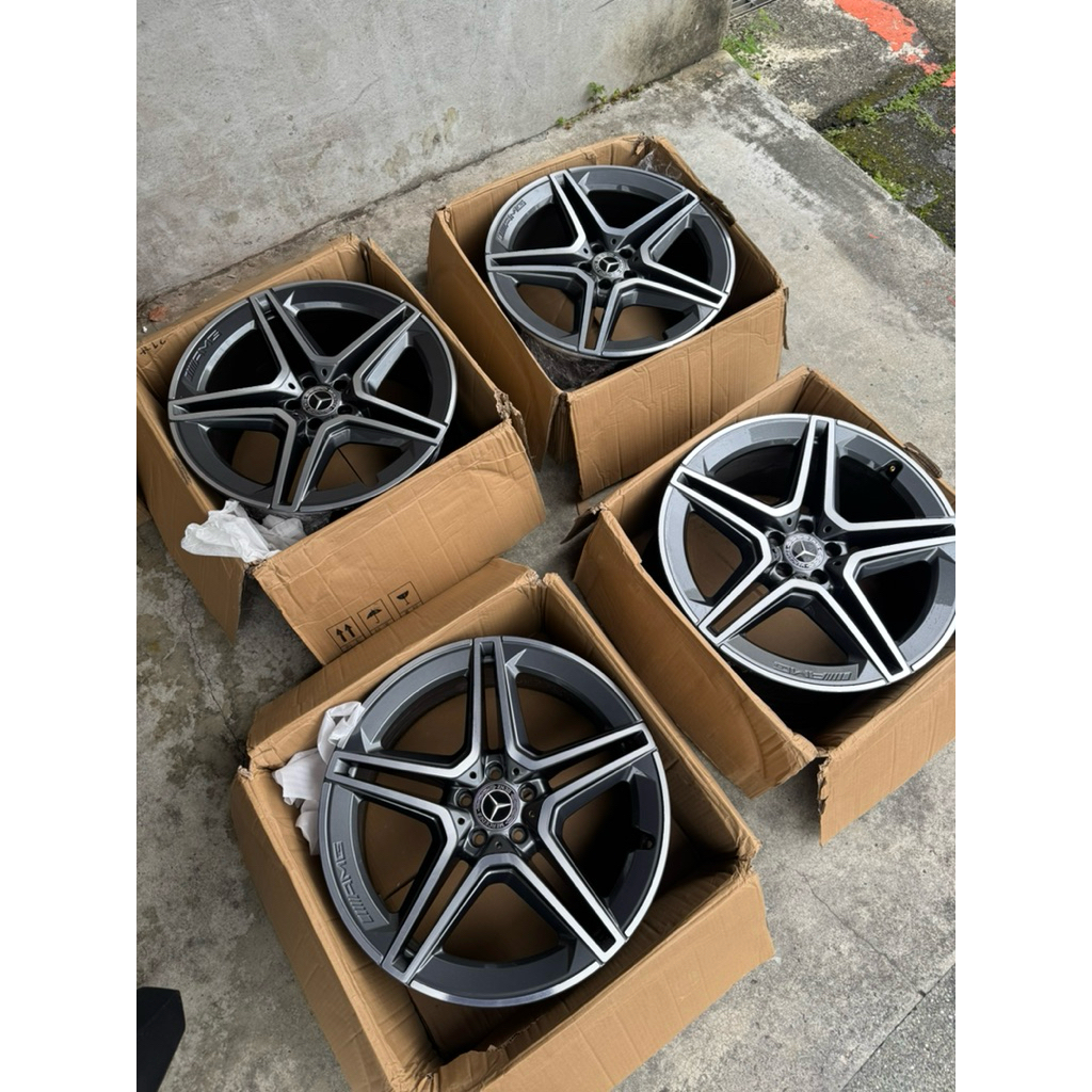 賓士GLS 原廠21吋AMG輪框