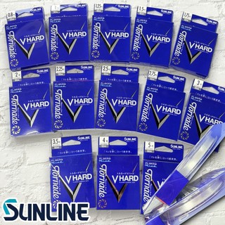 【光輝釣具】SUNLINE トルネードVハード V-HARD 卡夢線 50M 碳纖線 釣魚線 船釣