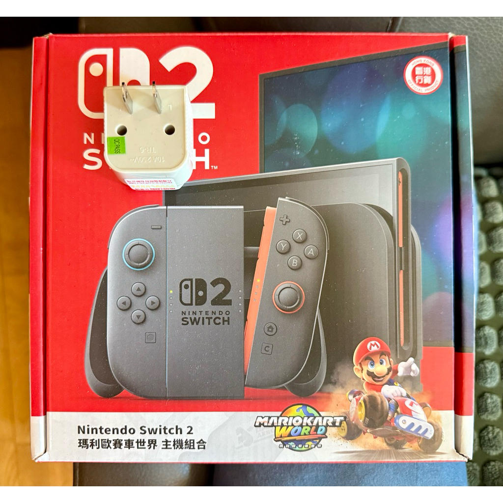 Switch 2 香港行貨 酷澎購入 僅拆封測試 現貨一台 可馬上出貨
