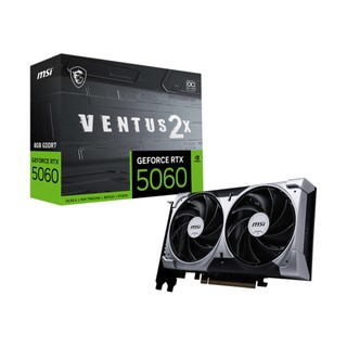 MSI 微星 RTX 5060 8G VENTUS 2X OC 顯示卡 顯示卡