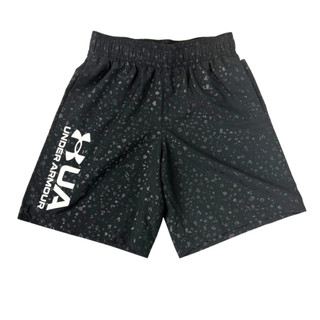 【JABOW運動生活館】UNDER ARMOUR 男款 Woven Emboss 短褲 黑 1361432002