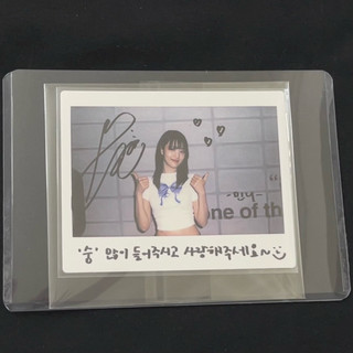 i-dle (G)I-DLE MINNIE米妮 官方機智的醫生生活ost塗鴉拍立得