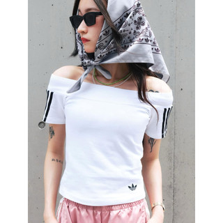 「心心選」代購 日本限定 atmos pink 東京adidas 平肩上衣 Y2K 女團風