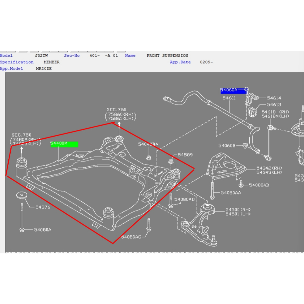 日產大盤 NISSAN 原廠 TEANA J32 前工字樑