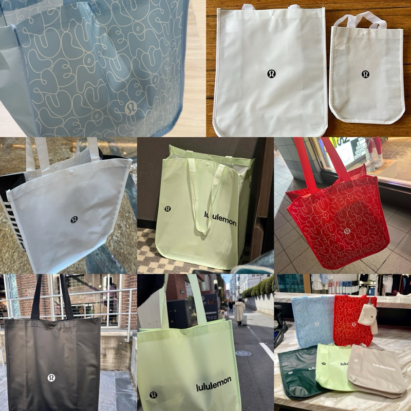 【台灣現貨】🇨🇦lululemon 購物袋 防水環保袋 購物🛍️ 環保袋