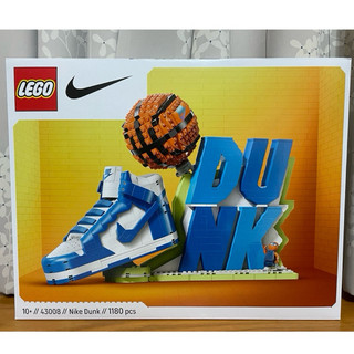【椅比呀呀|高屏2950】LEGO 樂高 43008 Nike Dunk 北卡藍 籃球人 高筒