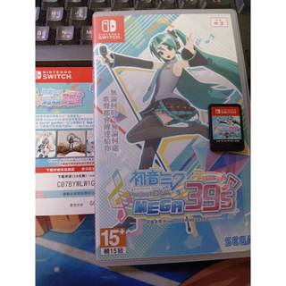 可玩可收藏 NS SWITCH 遊戲 初音未來 Project DIVA MEGA39's 中文封面中文版