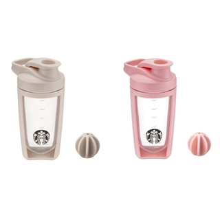 星巴克的天空 Starbucks 奶茶色女神搖搖杯 粉色女神搖搖杯 乳清搖搖杯 健身水壺 蛋白粉搖搖杯