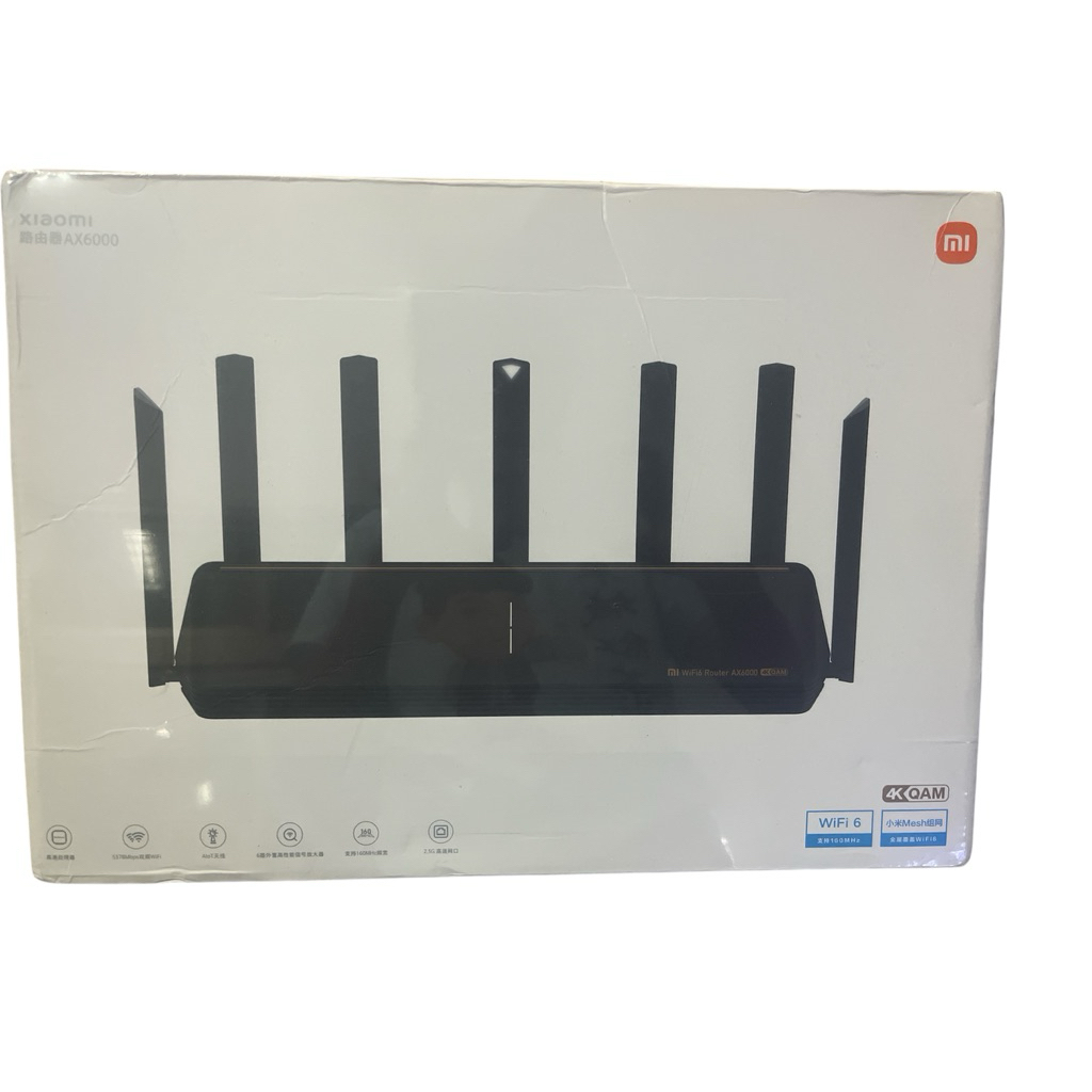 小米路由器AX6000 WIFI6 全新未拆封