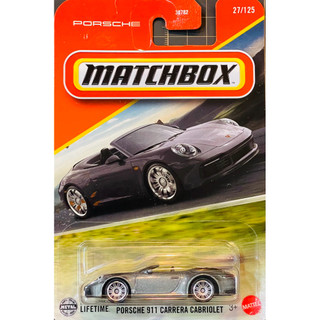 Matchbox 火柴盒 保時捷 敞蓬跑車 911 CARRERA CABRIOLET