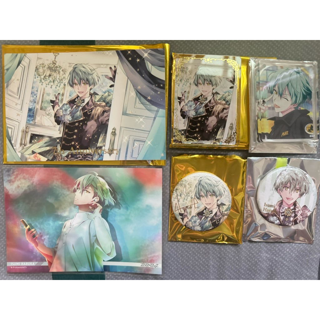 【售】IDOLiSH7 アイナナ 偶像星願 i7 愛娜娜 sugao expo 明信片 壓克力磚 徽章 亥清悠