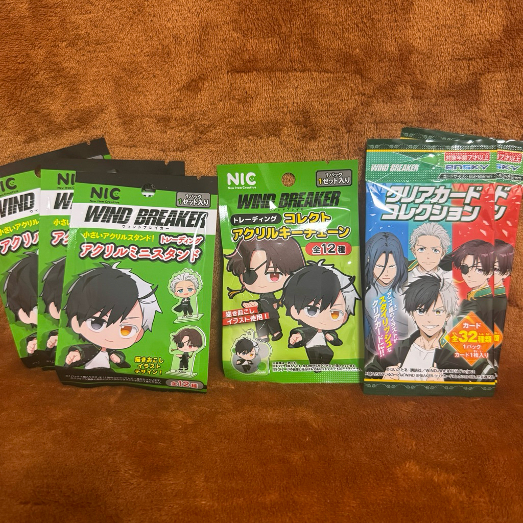 【🇯🇵日本帶回】防風少年壓克力立牌 防風少年鑰匙圈 防風少年收藏卡