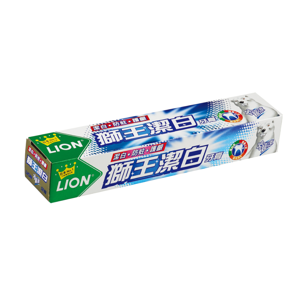 【獅王】潔白牙膏-超涼200g（超取、店到店限購25支）