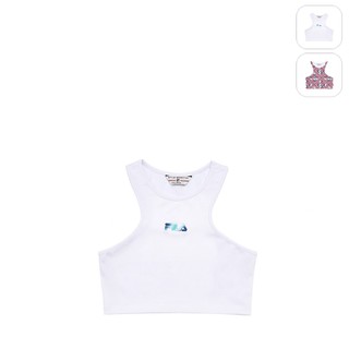 【FILA】女性 單穿背心-白色 5TKY-5421-WT