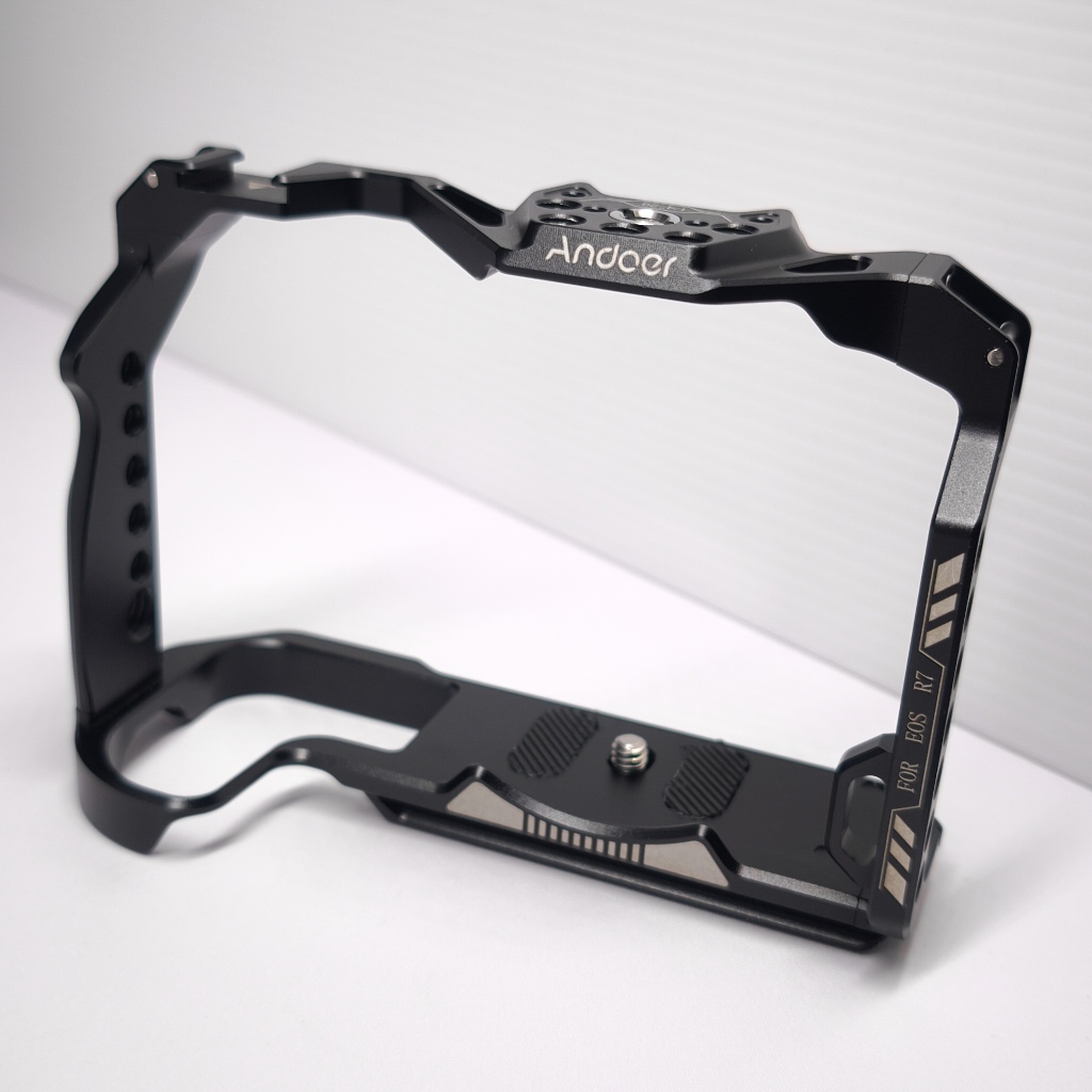 Andoer Canon R7 專用 兔籠 Cage 握把 手把 支架 保護框 底座