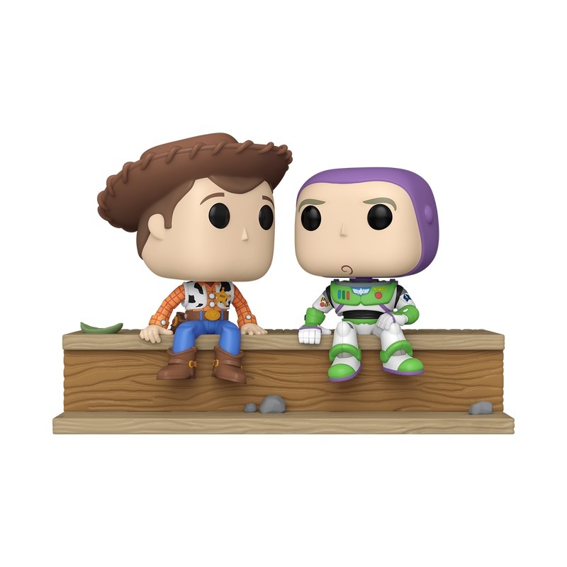 蝦皮隔日到貨 【FUNKO】POP Moment 迪士尼Disney 玩具總動員 30週年-胡迪&巴斯 墊腳石購物網