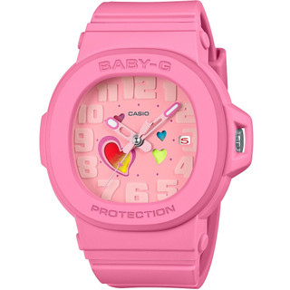 CASIO 卡西歐 BABY-G 俏皮變色愛心 指標 手錶 BGA-10-4A