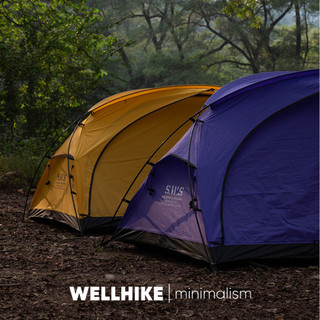 【台灣24H出貨】【尋露】WellHike SWS 晨露徒步自立帳篷 黑化露營帳篷 袋鼠帳篷 機車露營 輕量帳篷 可