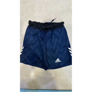 童裝-Adidas AEROREADY深藍色運動短褲（120cm)（2512）