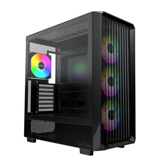 Montech君主 X5【E-ATX】機殼/卡長41/U高16.5/4風扇/高氣流網孔