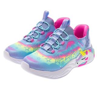 SKECHERS 童鞋 女童系列燈鞋 瞬穿舒適科技 UNICORN DREAMS - 302296LLVMT