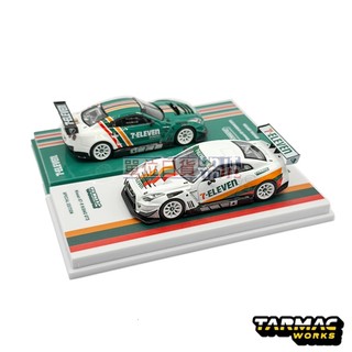 『 單位日貨 』2025年 TARMAC 1/64 X 7-11限定 NISMO GT3 7-11 東瀛戰神 GT-R
