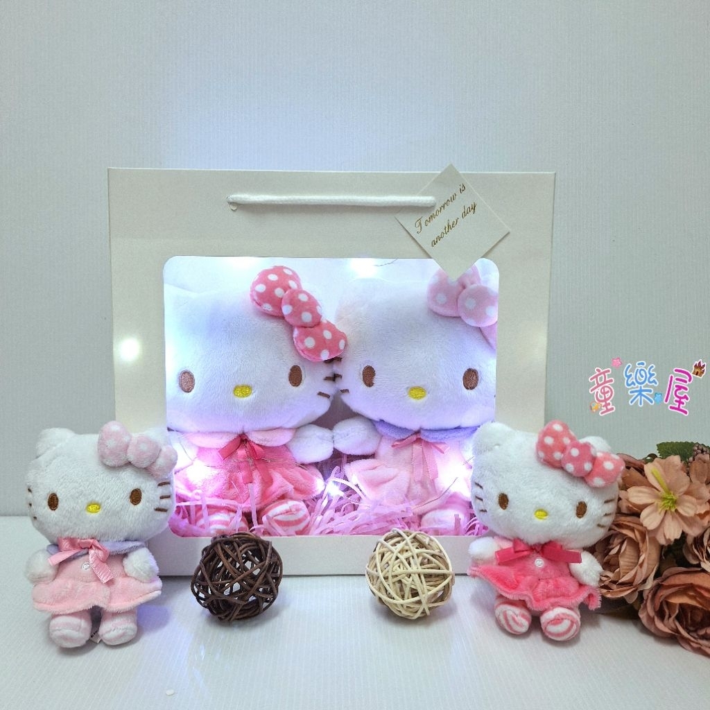 kitty娃娃禮物袋  kitty玩偶 正版三麗鷗kitty玩偶 kitty吊飾  hello kitty娃娃