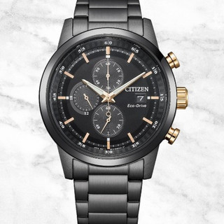 折扣私訊 CITIZEN 星辰 Chronograph系列 光動能計時腕錶CA0746-85E