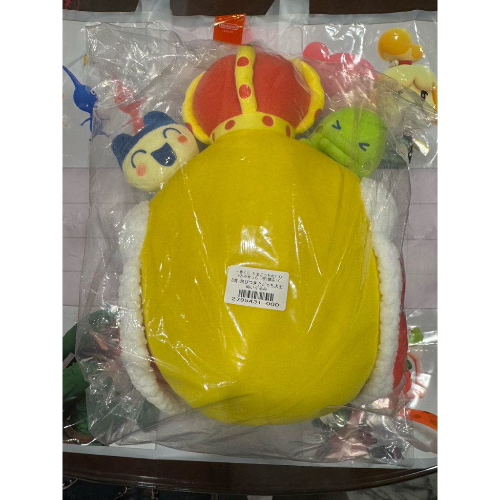 日版🇯🇵 塔麻可吉 Tamagotchi 電子雞《恭喜開店！歡迎來到抽獎屋~》 一番賞 B賞 撲上去大王 絨毛娃娃